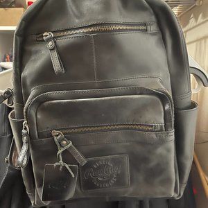 Rawlings Medium Genuine Leather Backpack